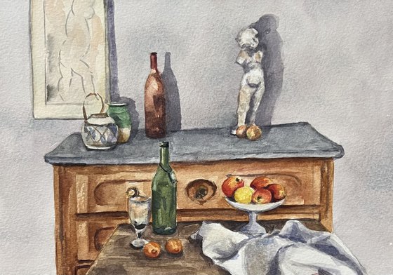 In Cézanne's atelier