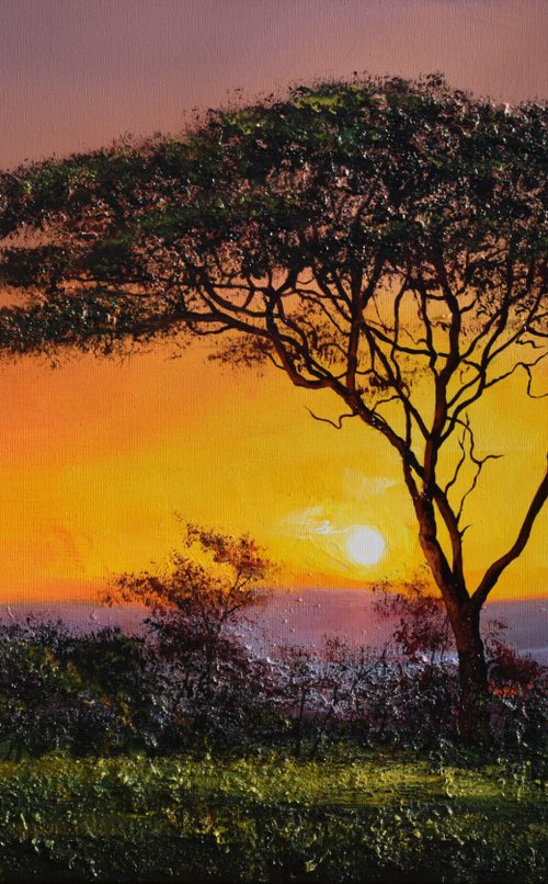 " Africa - Acacia tree " Special Price !!! by Ivan  Grozdanovski