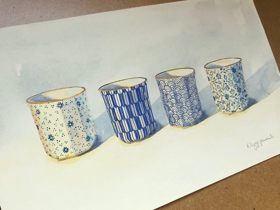 Sake cups