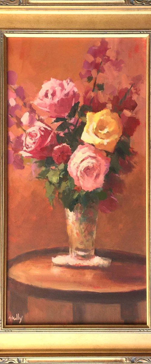 Roses From Sandy's Garden by Jeffrey Skelly