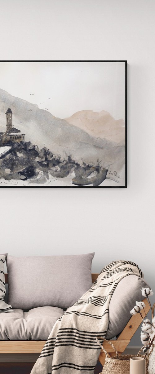 La Sassella in Valtellina by Tollo Pozzi