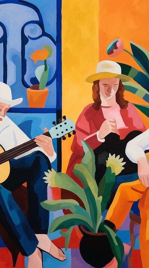 Guitarists by Kosta Morr