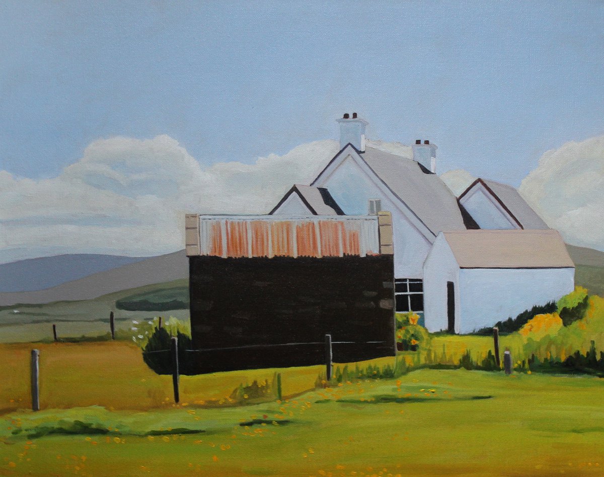 The Tin-Roofed Shed at Marameelan, Donegal by Emma Cownie