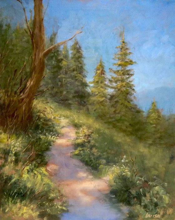 Mountain Fairy Tale | Original oil painting