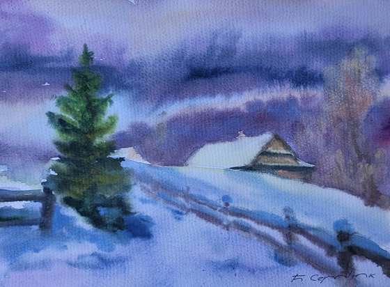 Silence of a snowy day