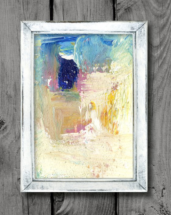 Magic Dreams 2 - Framed Abstract Painting by Kathy Morton Stanion