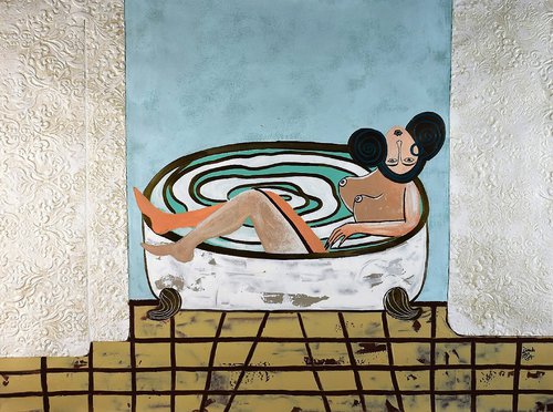 The bath by Diana Rosa
