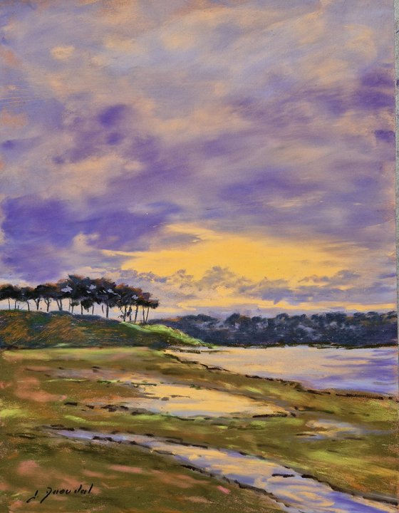 Twilight over the gulf
