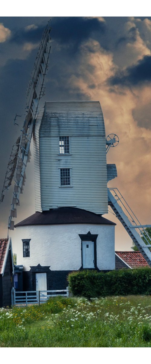 Saxtead Windmill (Colour) by Michael McHugh