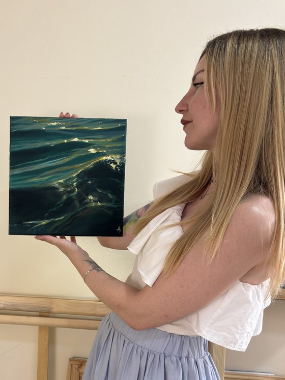 “The deeper I looked, the calmer it became”