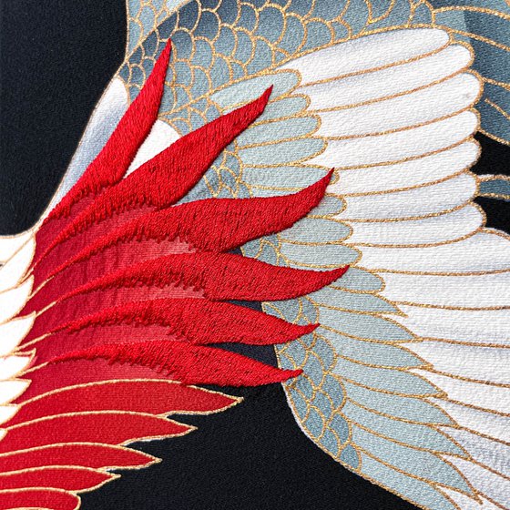 Cranes through Generations (Kimono)