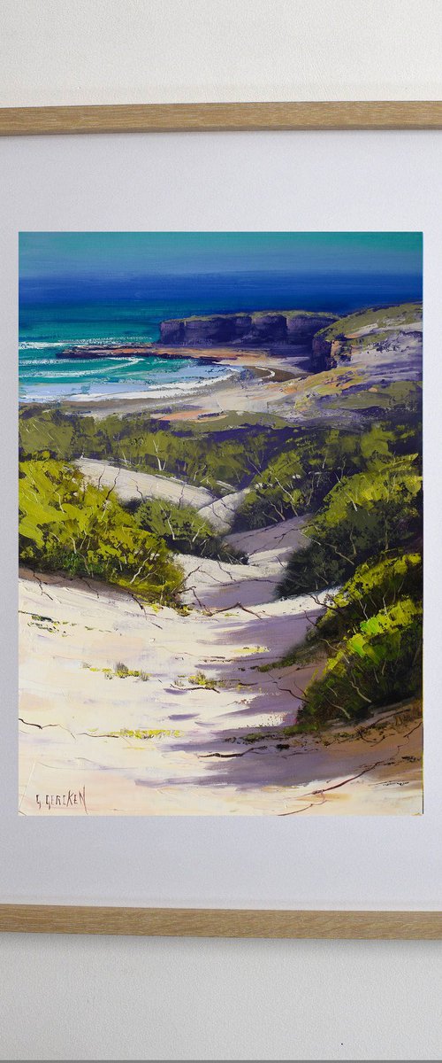 Golden Light over the Megalong Valley by Graham Gercken