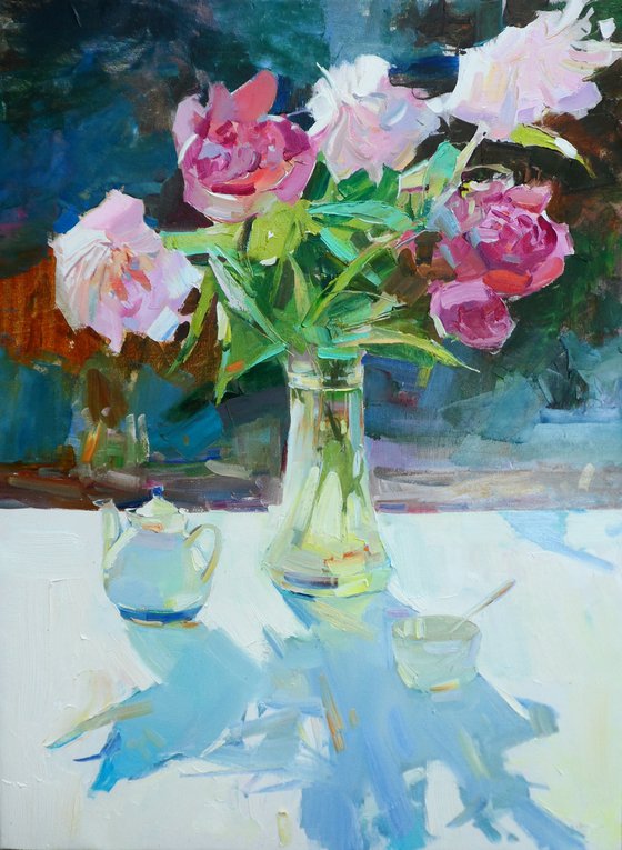 " Peonies "