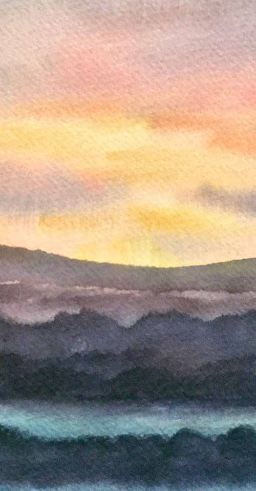Sunrise of many colours by Samantha Adams