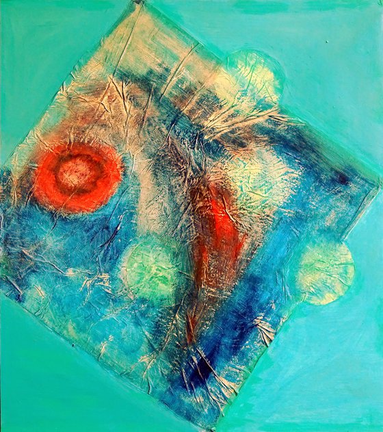Collage of paper art 12