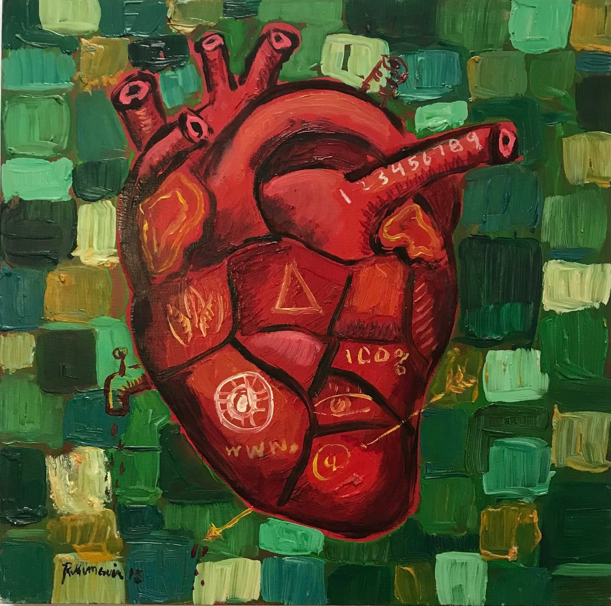 Cyber Heart by Roberto Munguia Garcia