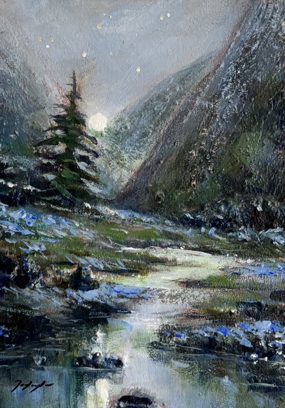 Stepping Into Moonlight