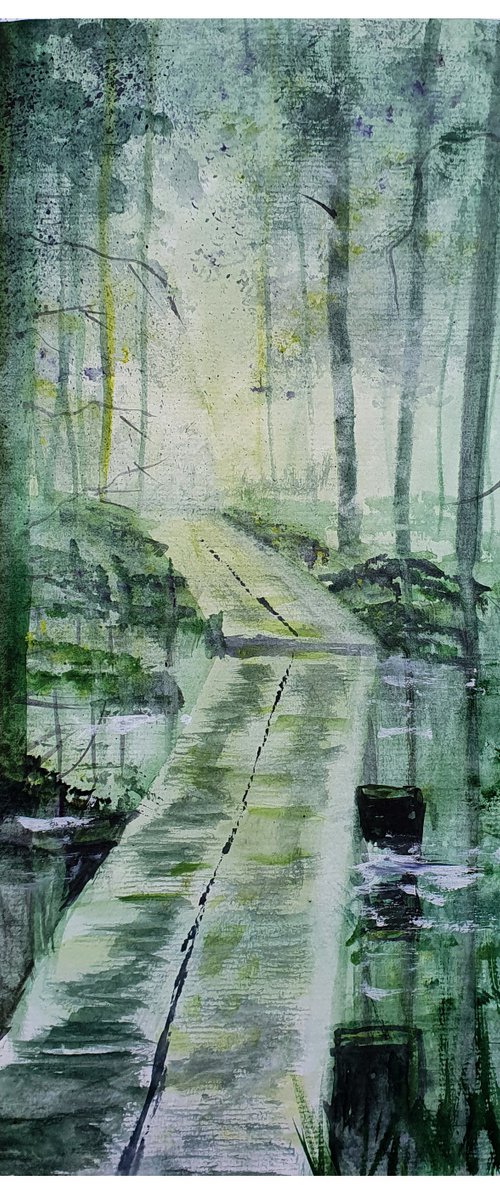 Path Through the Forest by Yulia Schuster