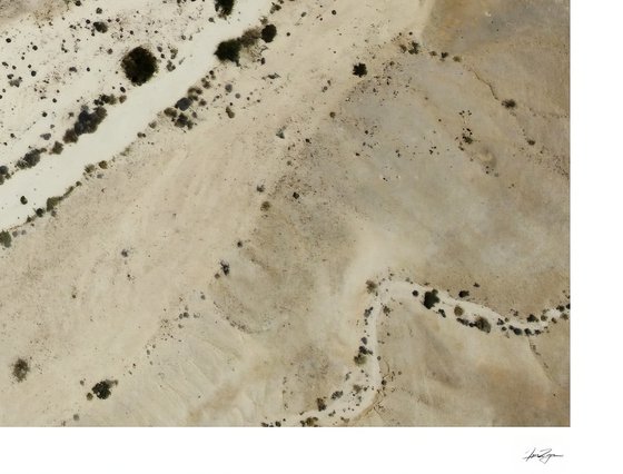 Aerial View of Desert