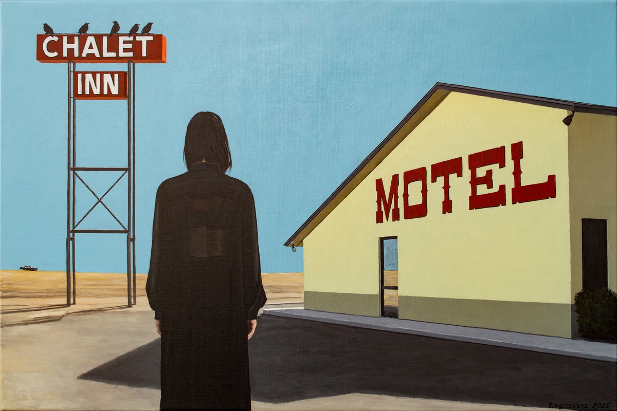 Photorealistic Portrait Acrylic Painting By Nataliya Bagatskaya, 35 X 24", I