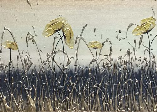 Golden Touch Landscape by Carol Wood