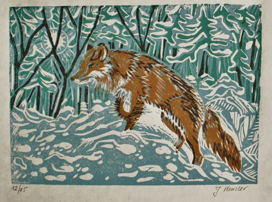 Winter fox
