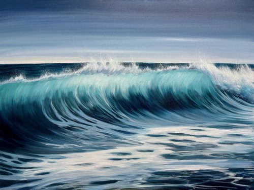 Sunrise Waves by Catherine Kennedy