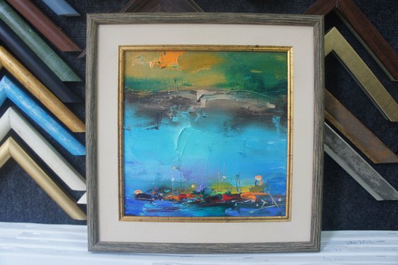 Spring day, Framed Painting