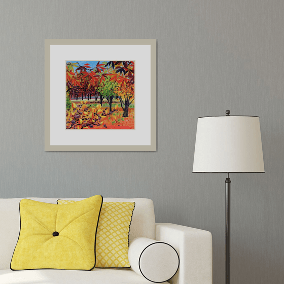 Red Acers Purple Berries