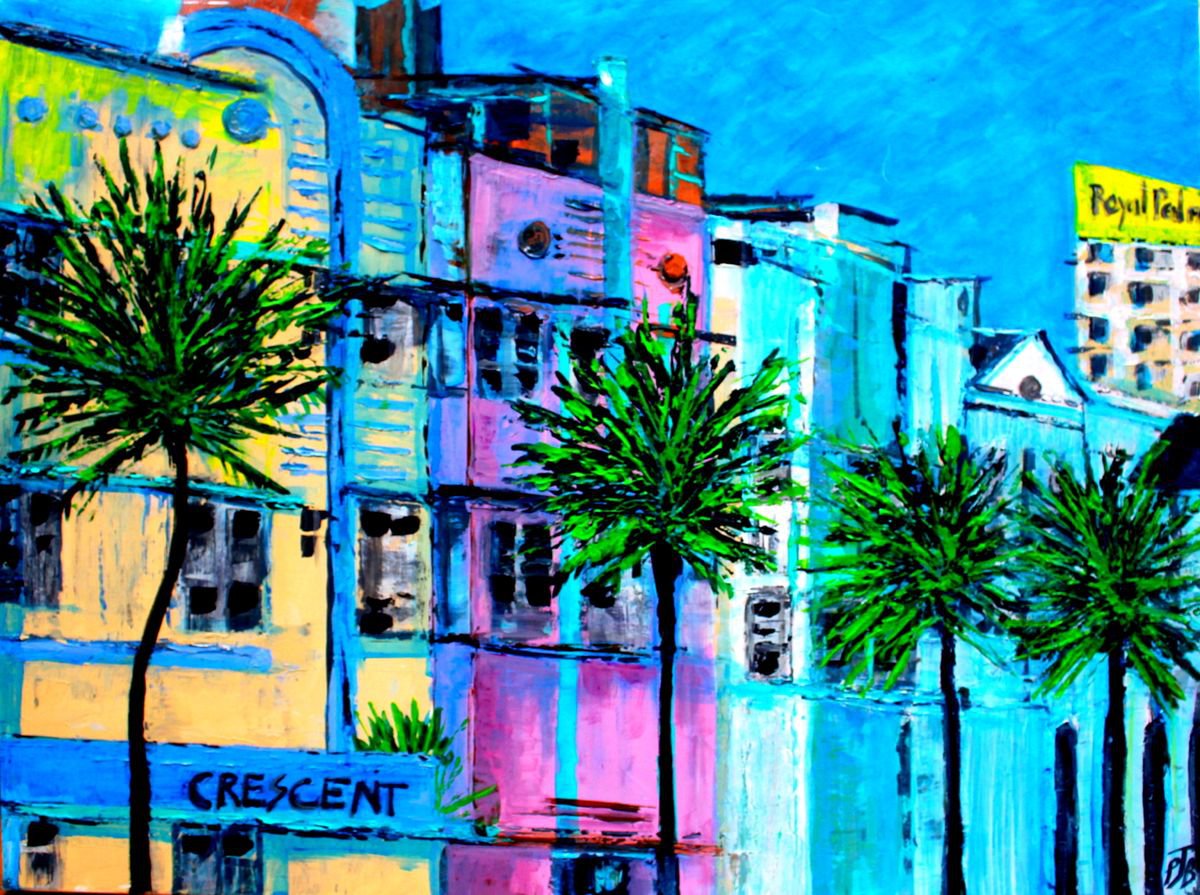  Ocean Drive By Paul J Best, 40 X 30, Artwork For Sale On Artfinder