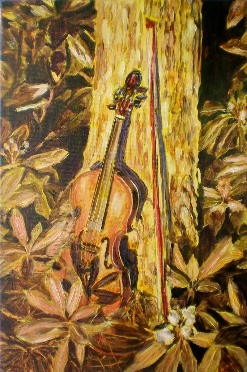Light And Music By Elena Sokolova, 16 X 24, Artwork For Sale On Artfinder