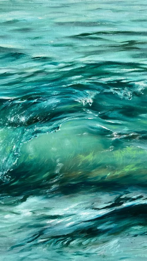 Sea Glass Symphony by Valeria Ocean