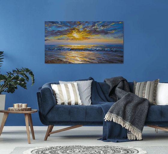The Sea Welcoming Dawn