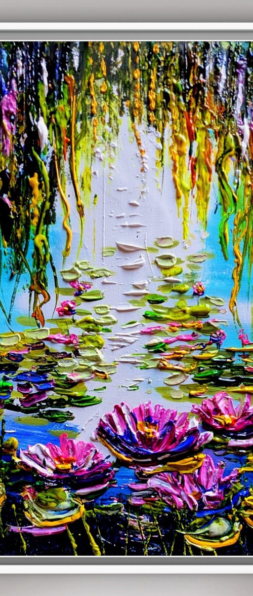 Water lilies by Evelina Vine