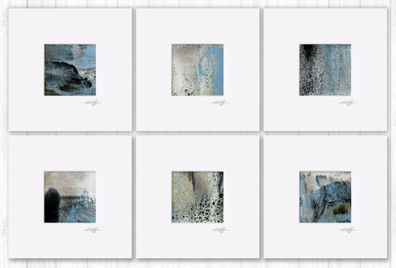 A Creative Soul Collection 7 - 6 Small Abstract Paintings by Kathy Morton Stanion
