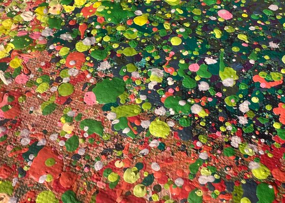 Soft Light Between Petals