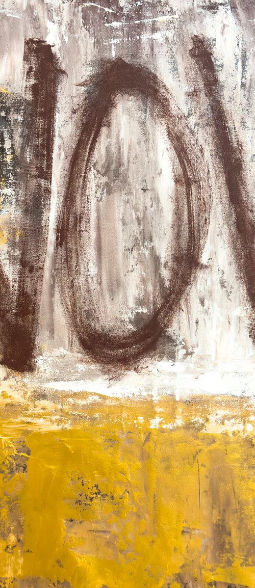 Now over white above gold by Carlos Pun Art