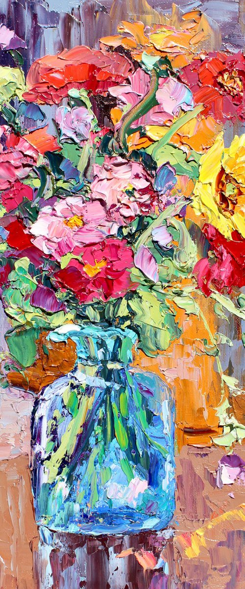 Wildflower Bouquet by Kristen Olson Stone