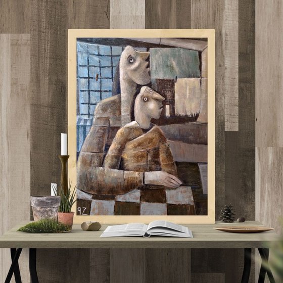 Cubist Embrace