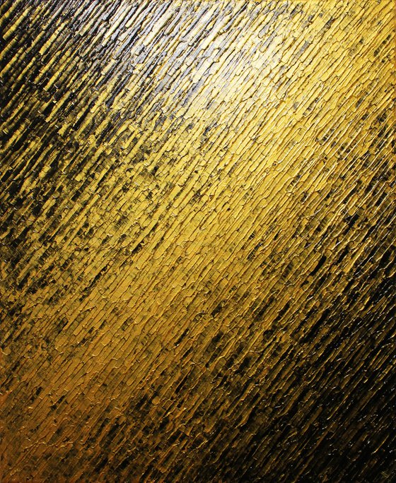 Gold black knife texture