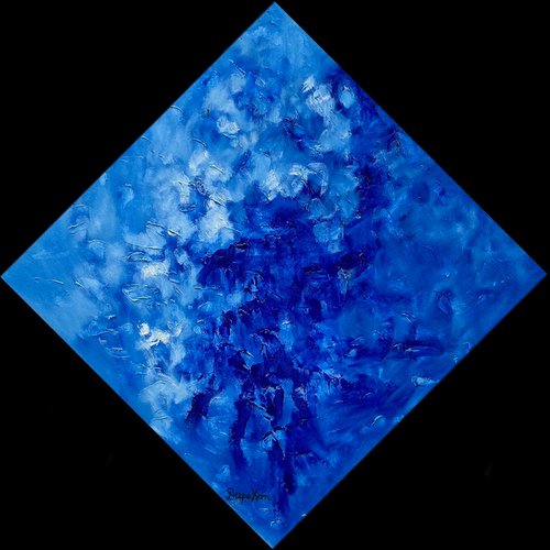 Blue Diamond by Deepa Kern