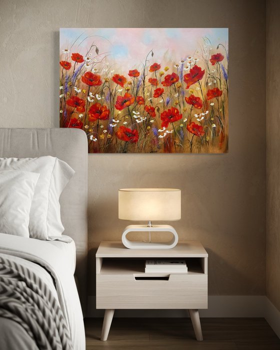 Romance and Red flowers