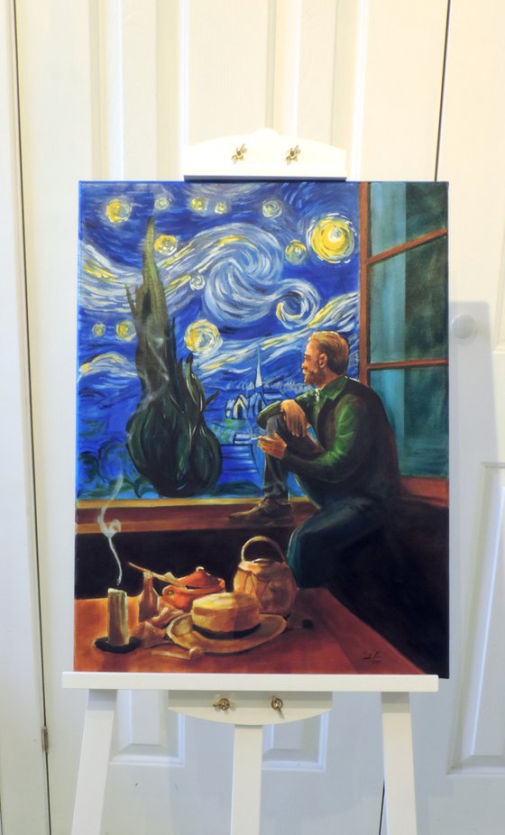 Van Gogh at his window