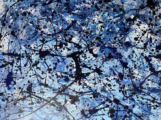 Abstraction in Blue and White