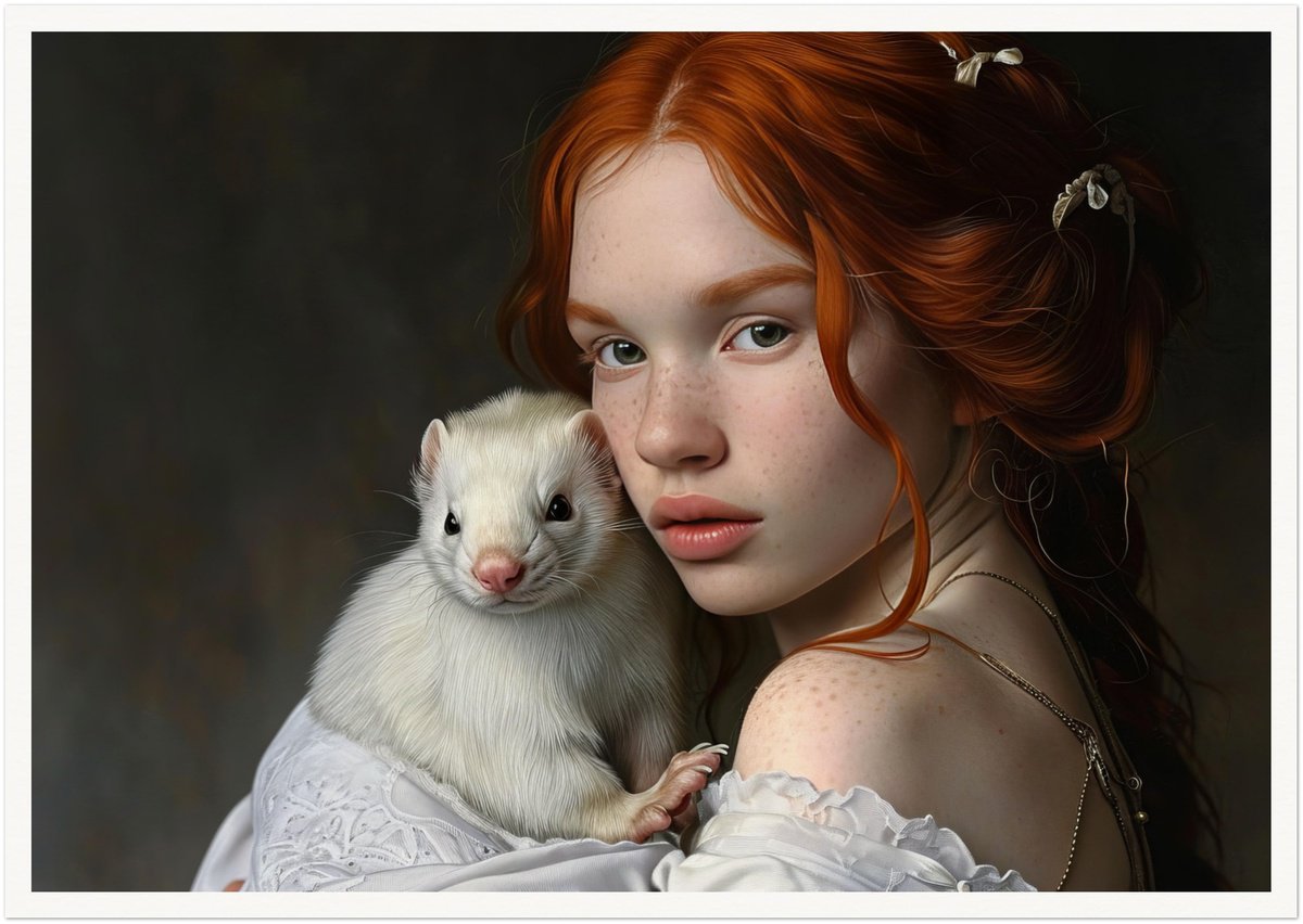 Lady with Ermine by Igor Zeiger