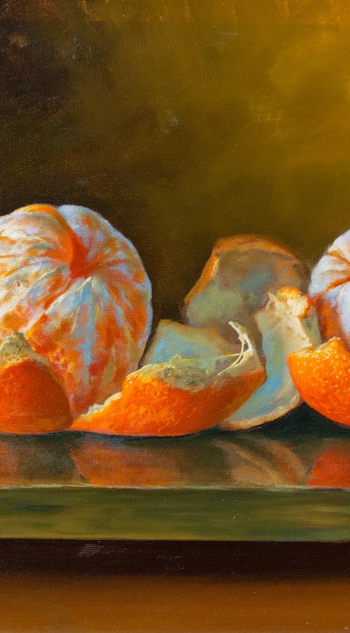 Still Life with Orange/11 by Kolodyazhniy Sergey