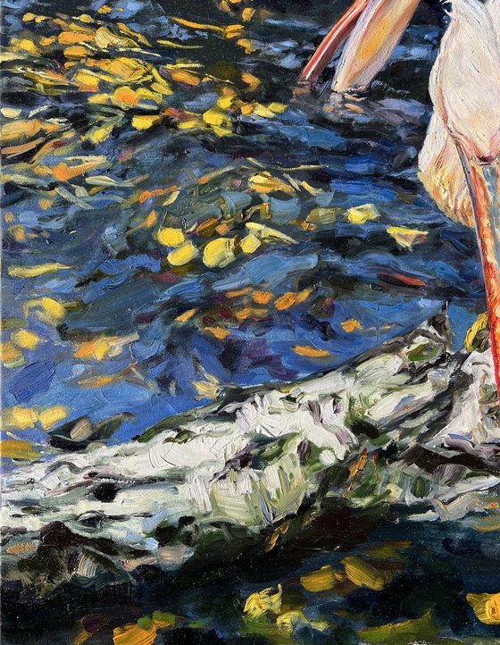Gold on the water