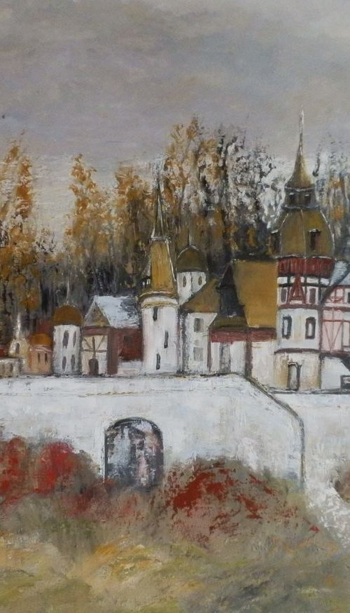 Autumn in Sinaia by Maria Karalyos