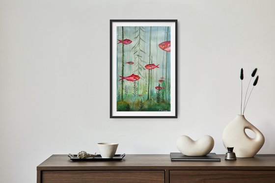 Fishes in The Woods