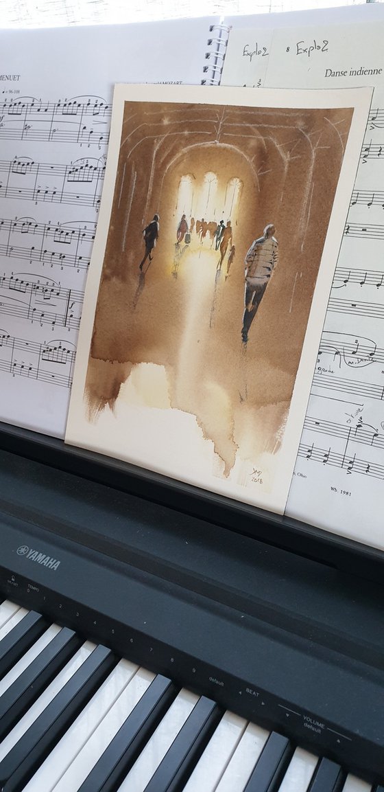 Busy summer morning / Train station wibe